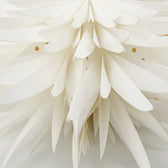 Papierstern Dust - off-white Ø 70 cm