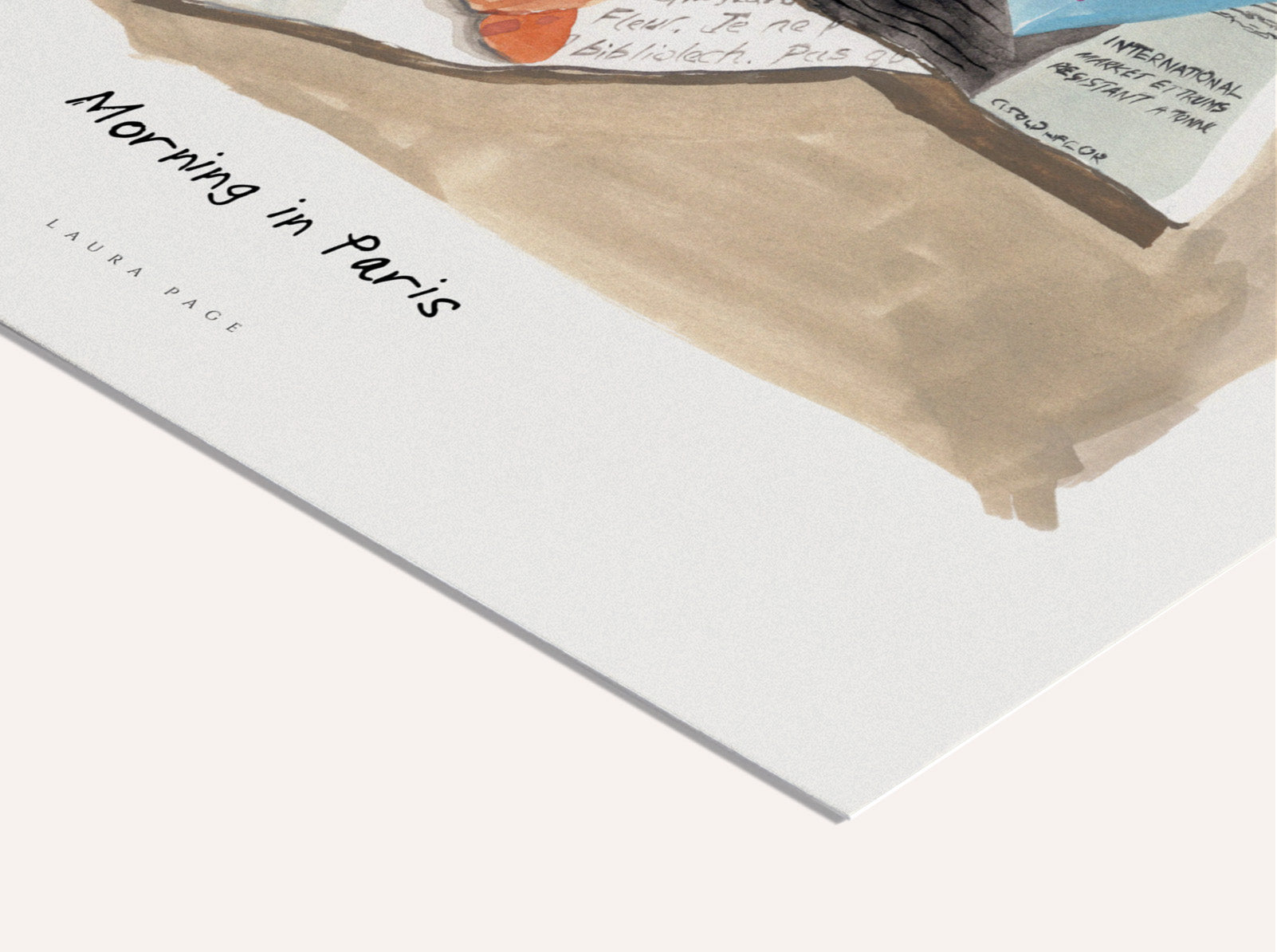 Druck - Morning in Paris