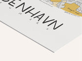 Druck - Copenhagen Neighborhood Map