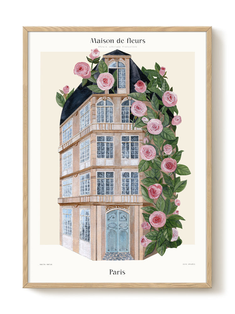 Druck - Maison de Fleurs - Paris