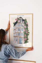 Druck - Maison de Fleurs - Paris