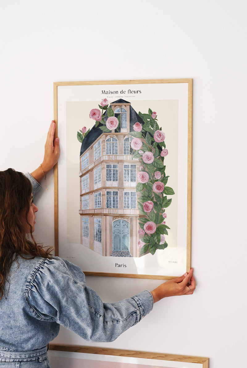 Druck - Maison de Fleurs - Paris