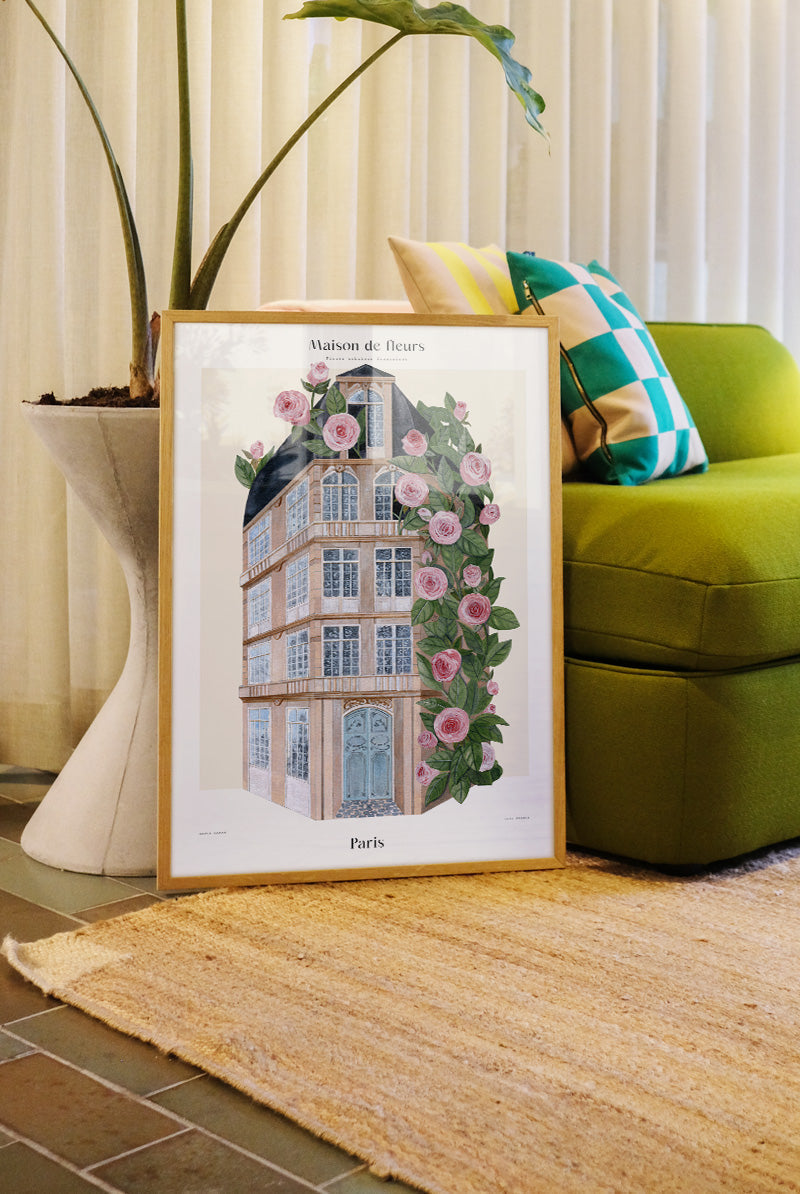 Druck - Maison de Fleurs - Paris