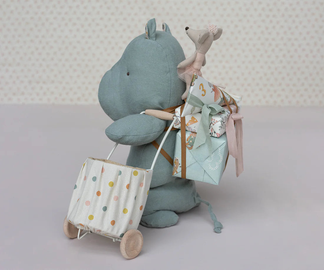 Miniatur-Trolley - Multi Dots 21 cm