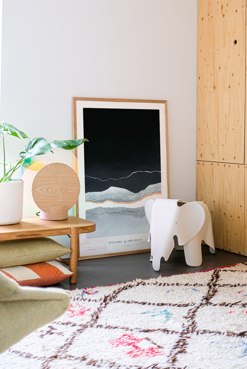 Druck - Paysage de Abstrait IV