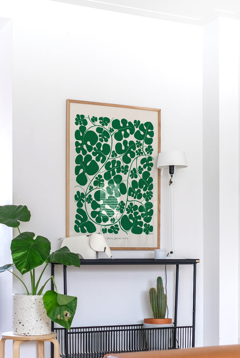 Druck - Monstera