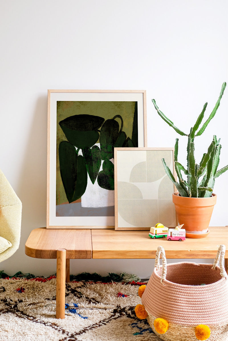 Druck - Dancing Leaves