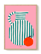 Druck - Striped Vase