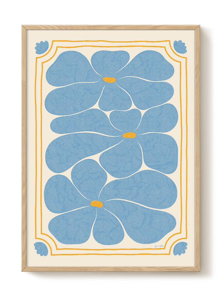 Druck - Nostalgia Blue