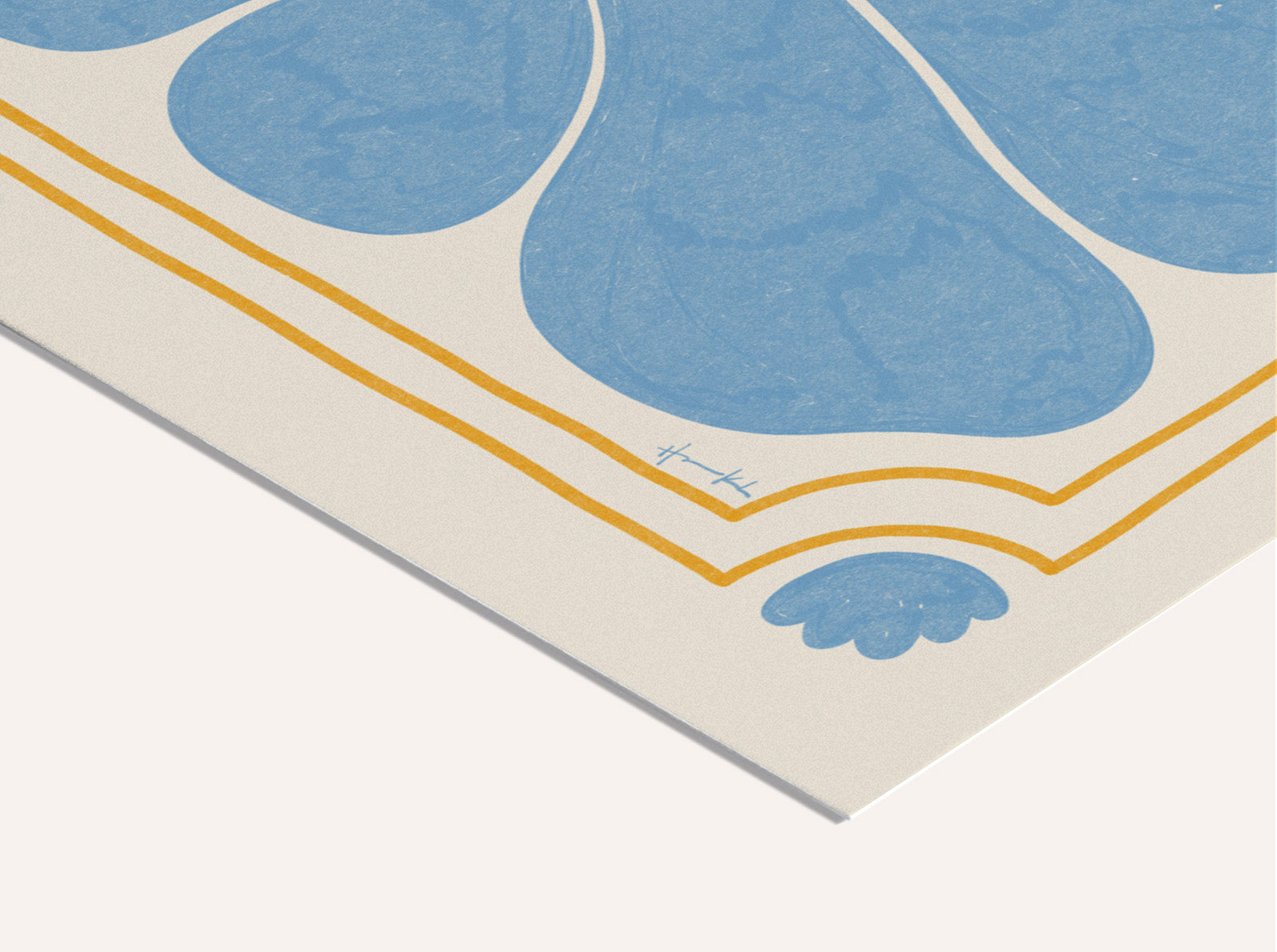 Druck - Nostalgia Blue