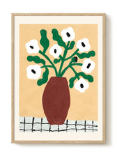 Druck - White Poppies