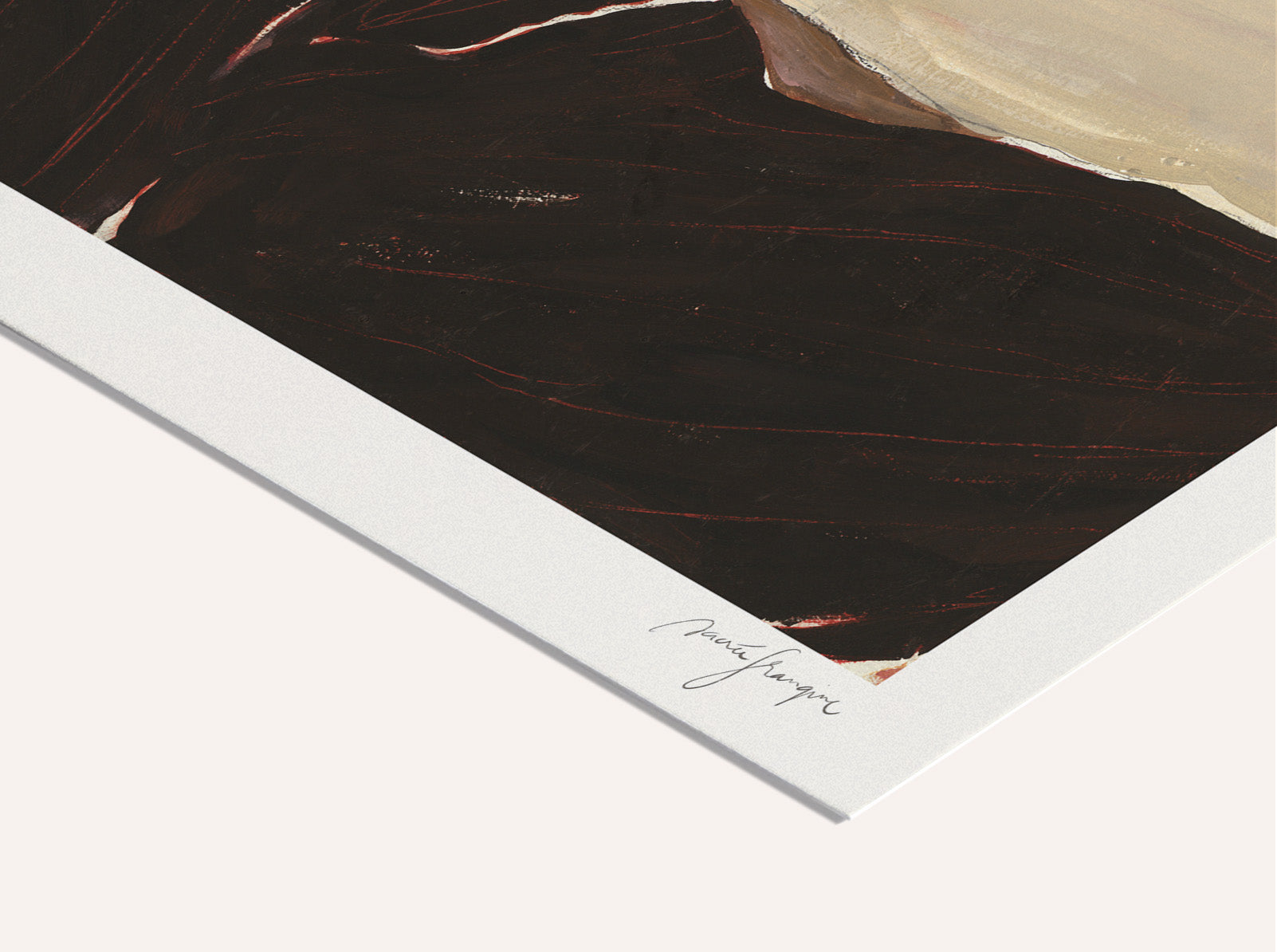 Druck - The Sleeping Cat