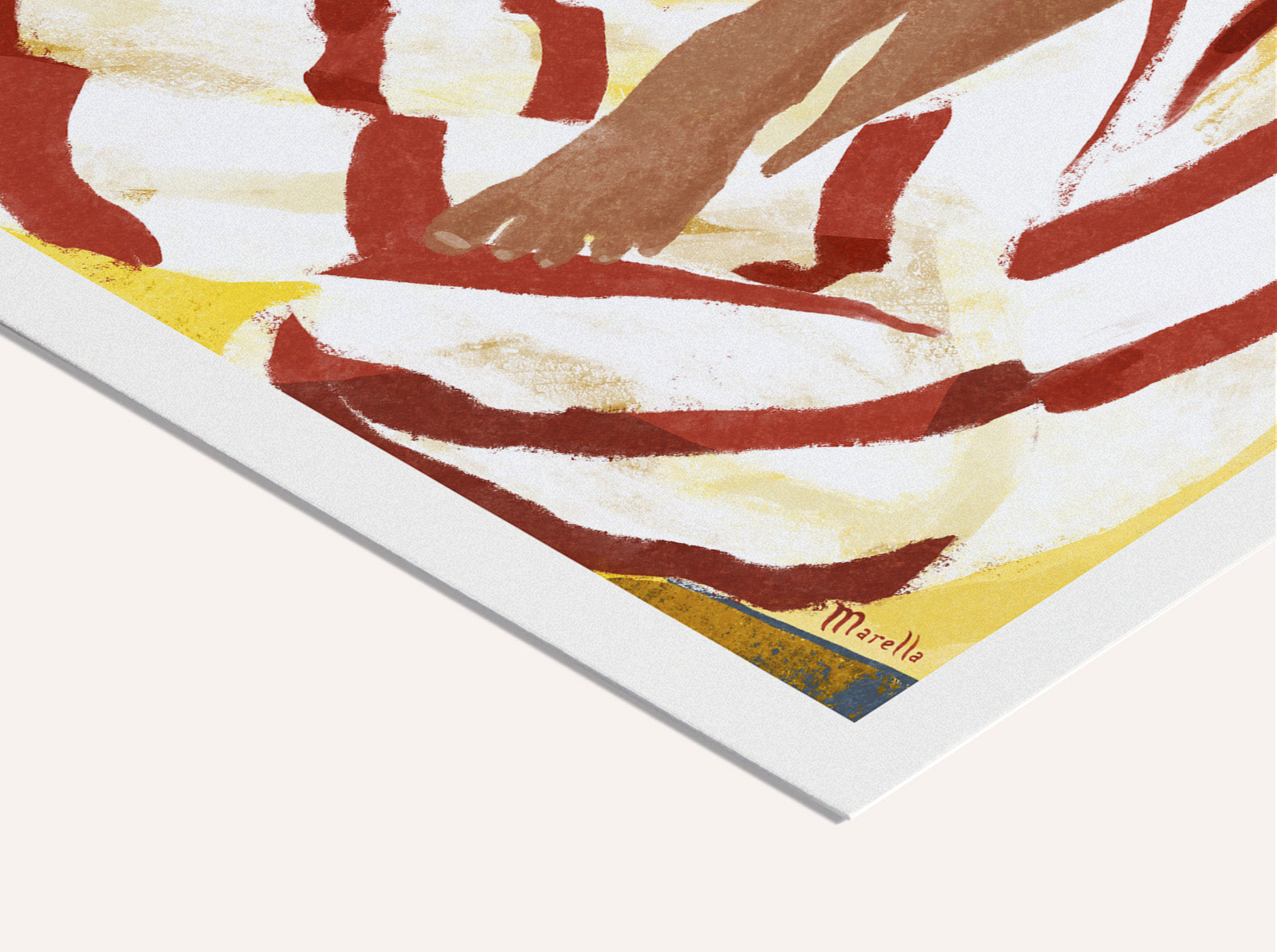 Druck - Hot coffee and book