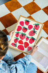 Druck - Strawberries
