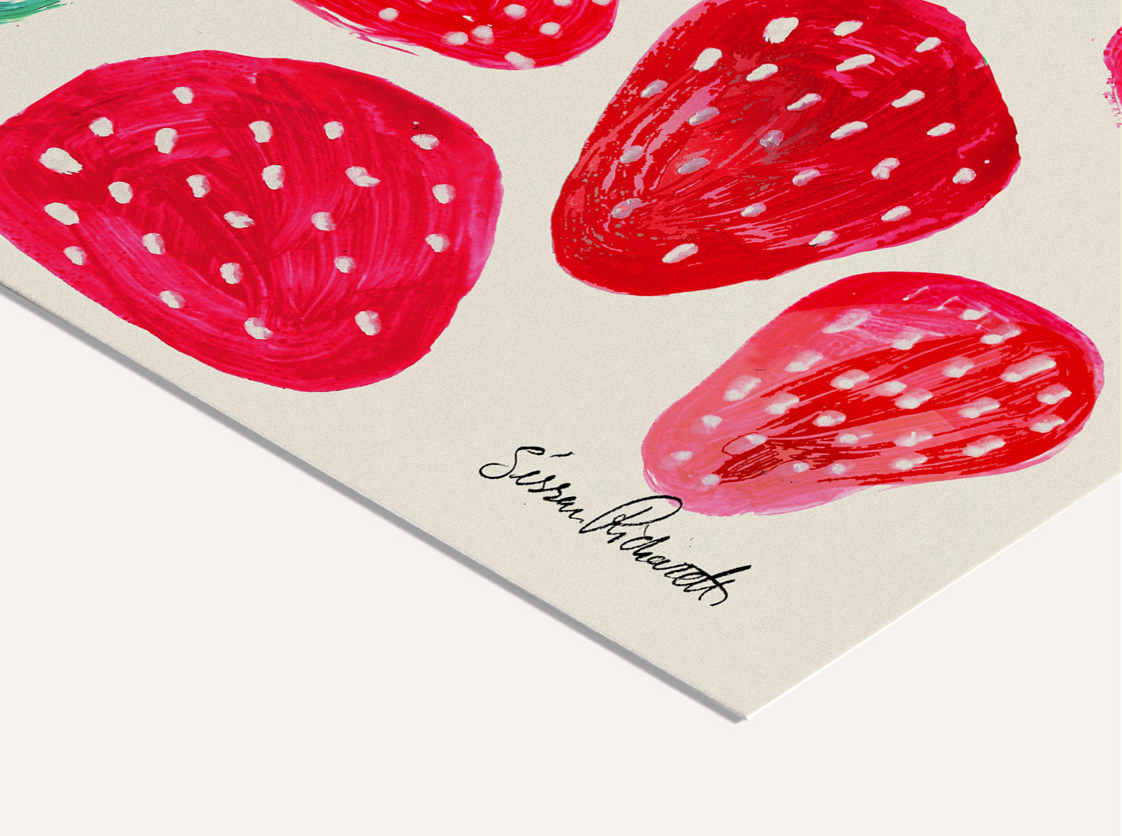 Druck - Strawberries