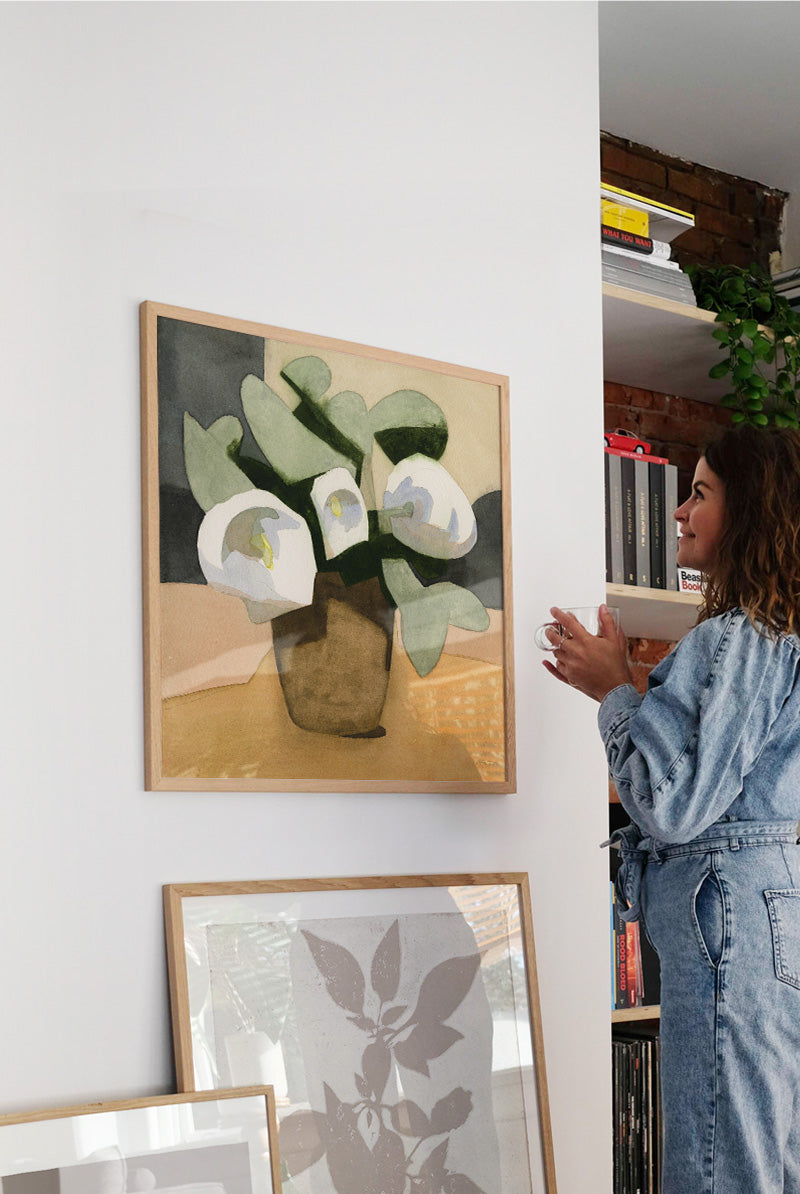 Druck - White Flower