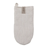 Ofenhandschuh Beige/Weiß
