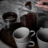 Jumbo Tasse - sandgrau
