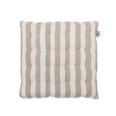 Sitzkissen Beige gestreift - 40x40