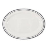 Servierplatte Bistro - grau 22 x 29 cm