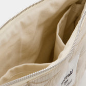 Kosmetiktasche Mentha - off-weiß/safari 20 x 30 cm