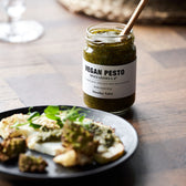 Veganes Pesto mit Mozzarisella