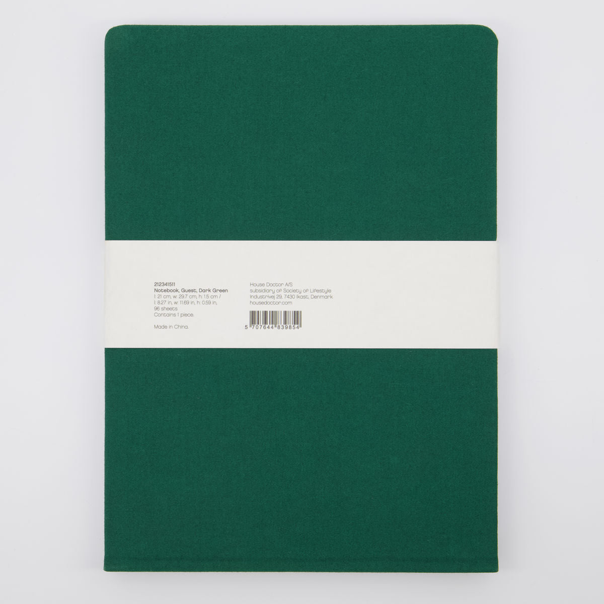 Notizbuch Guest - dunkelgrün