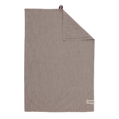 Geschirrtuch gestreift - rot beige