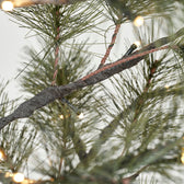 Weihnachtsbaum mit LED-Lichtern Peuce - natur 125 cm