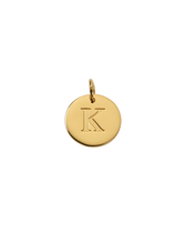 Anhänger Buchstabe (groß) - gold