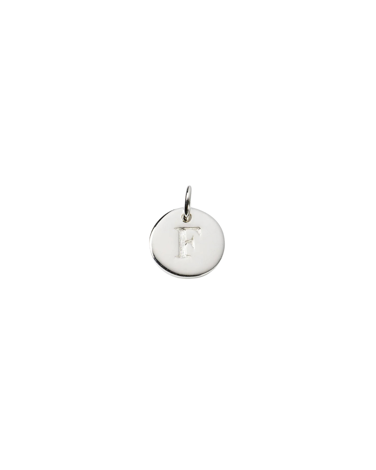 Anhänger Mini-Buchstabe - silber
