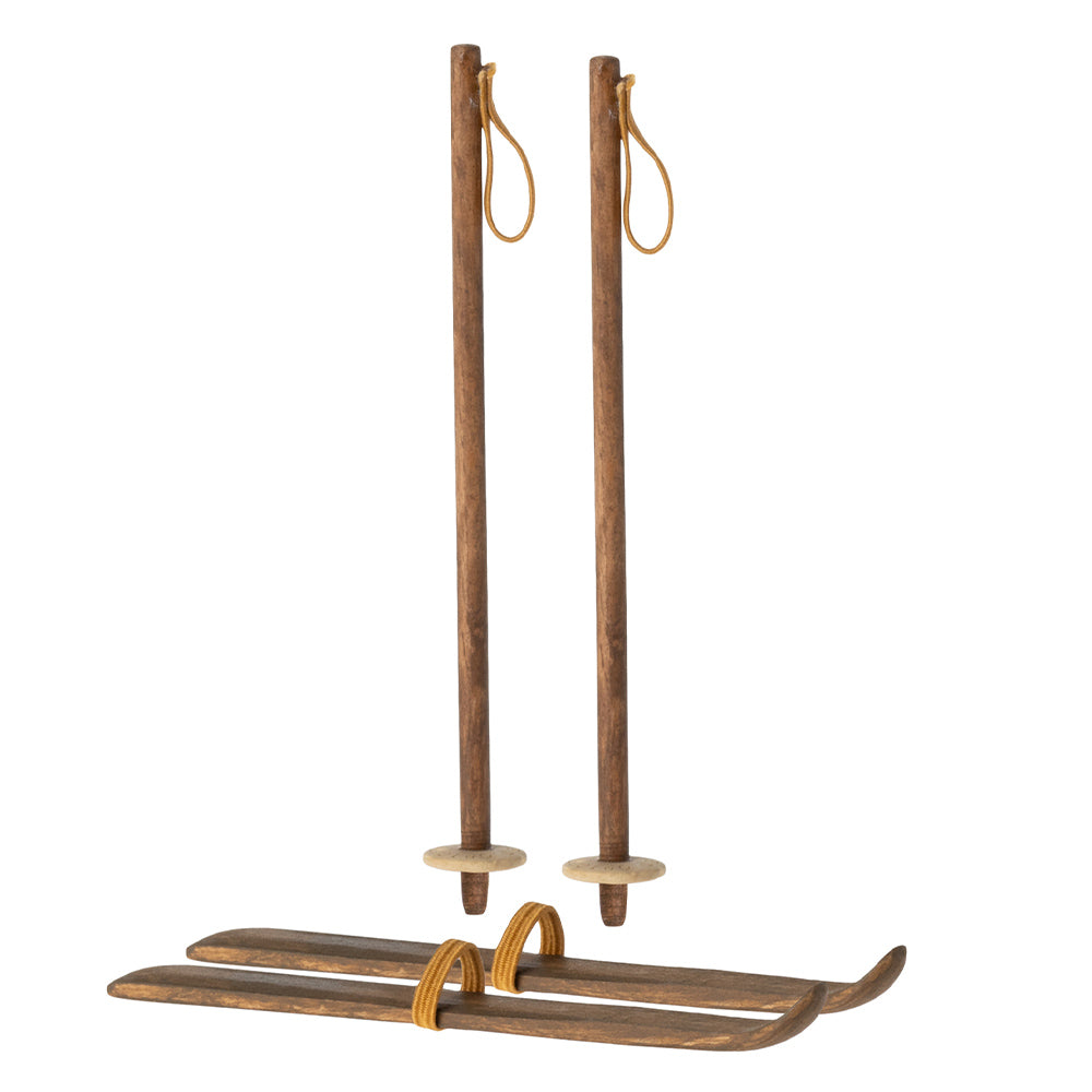 Ski / Skistöcke für Mama & Papa Maus