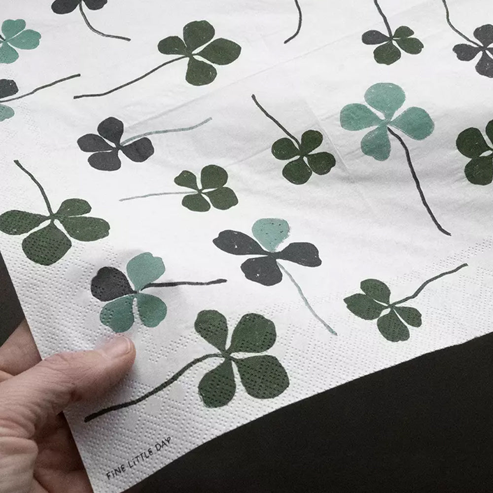 Papierservietten Clover - 25 Stk.