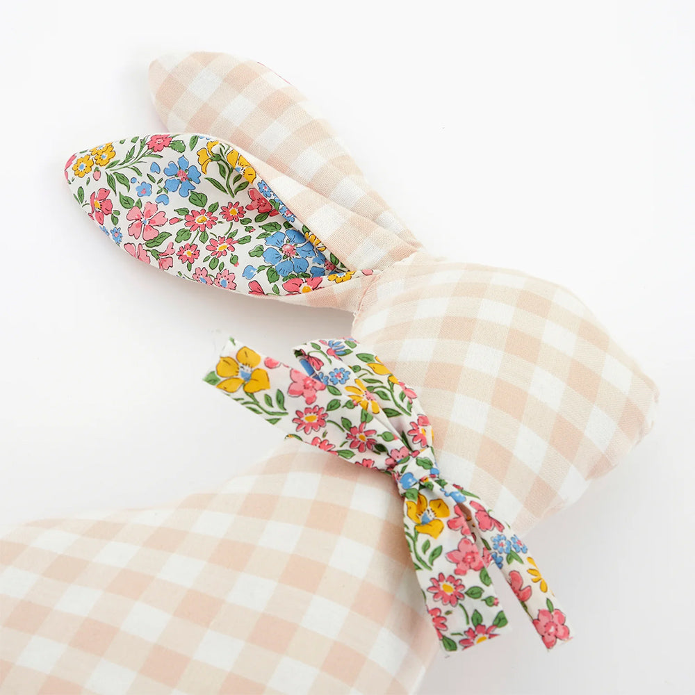 Kissen Gingham Bunny