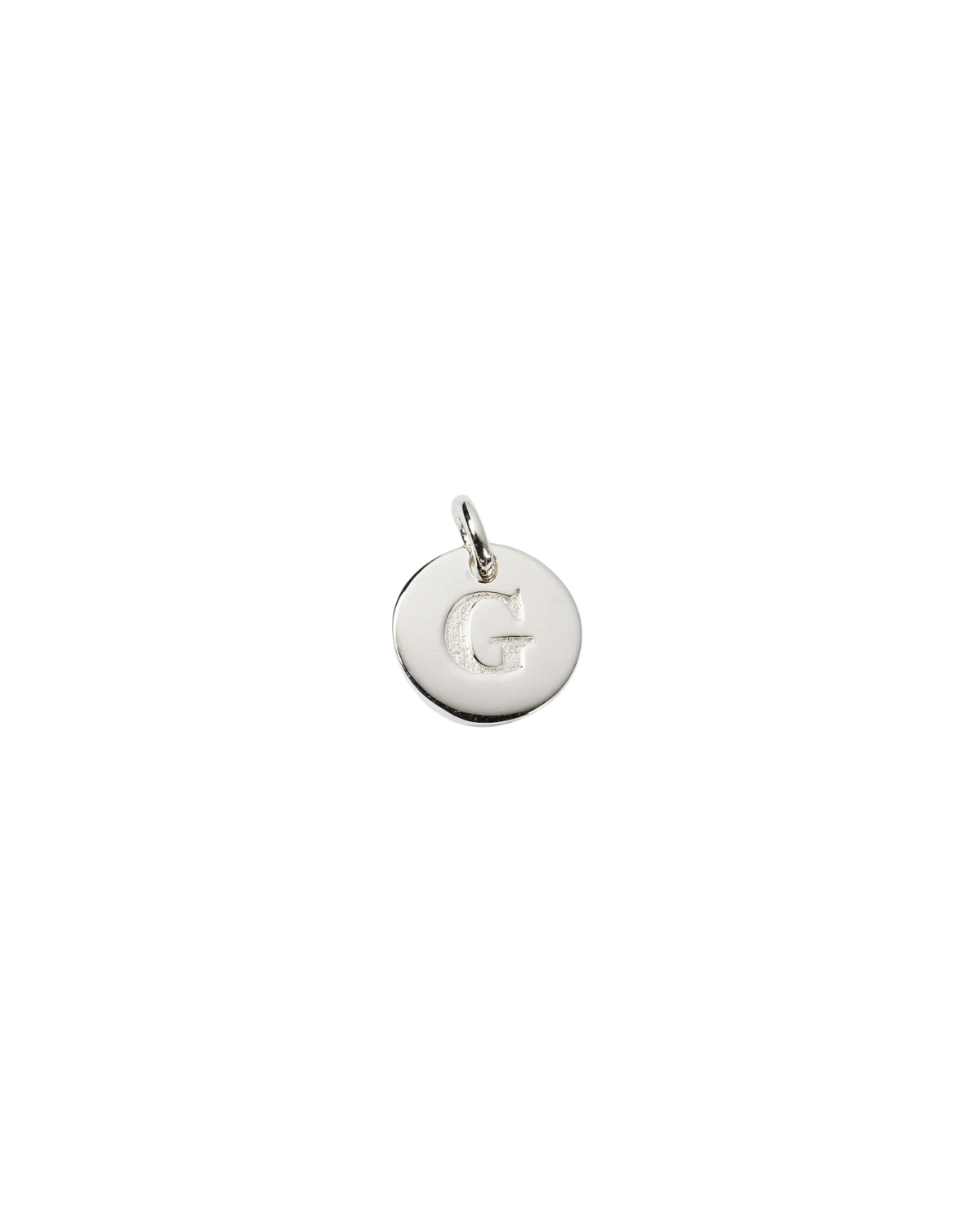 Anhänger Mini-Buchstabe - silber