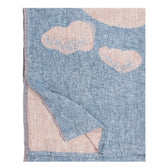 Strandtuch aus Leinen HIETSU - cinnamon-blue