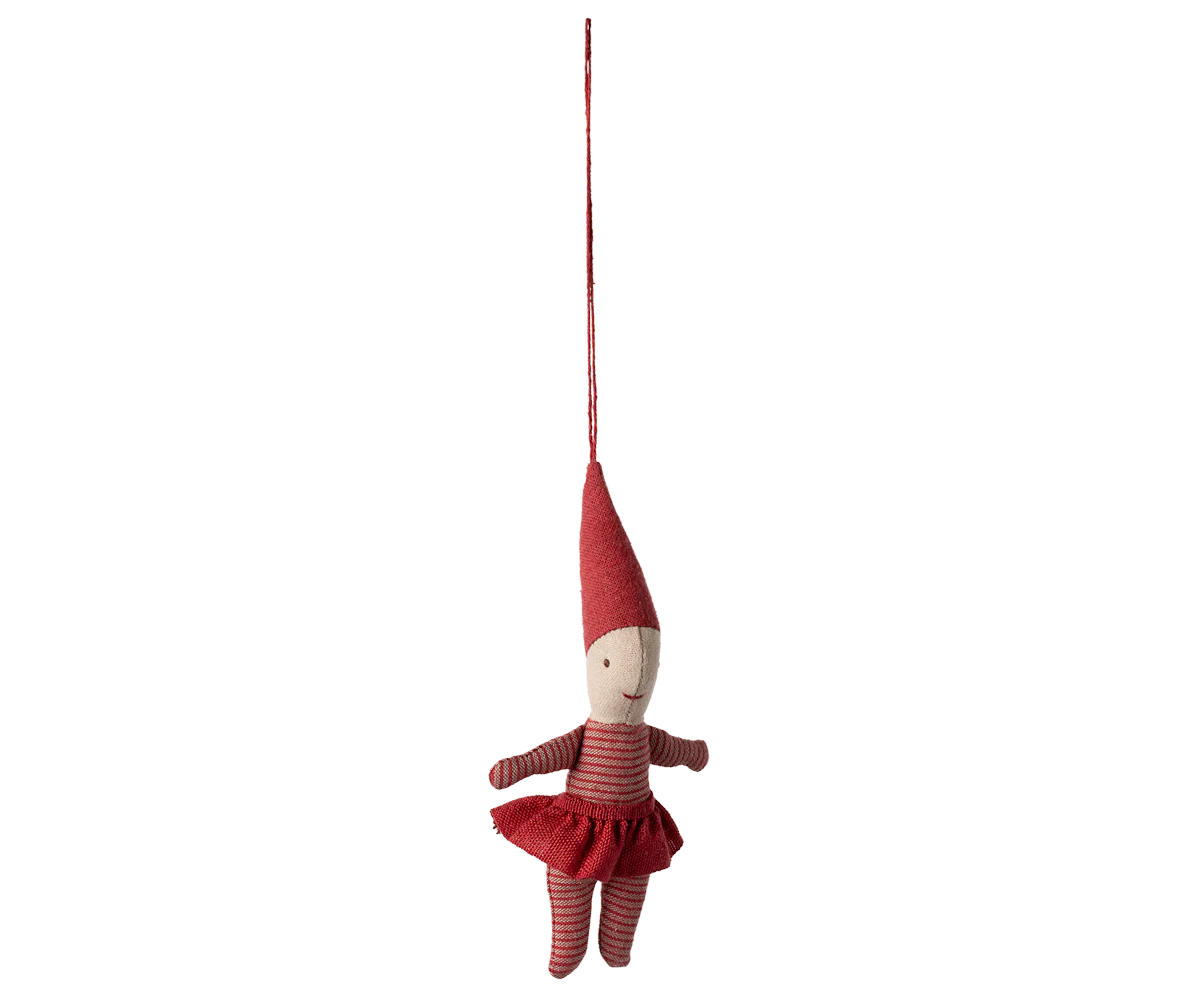 Fabric ornament, Pixy - Girl
