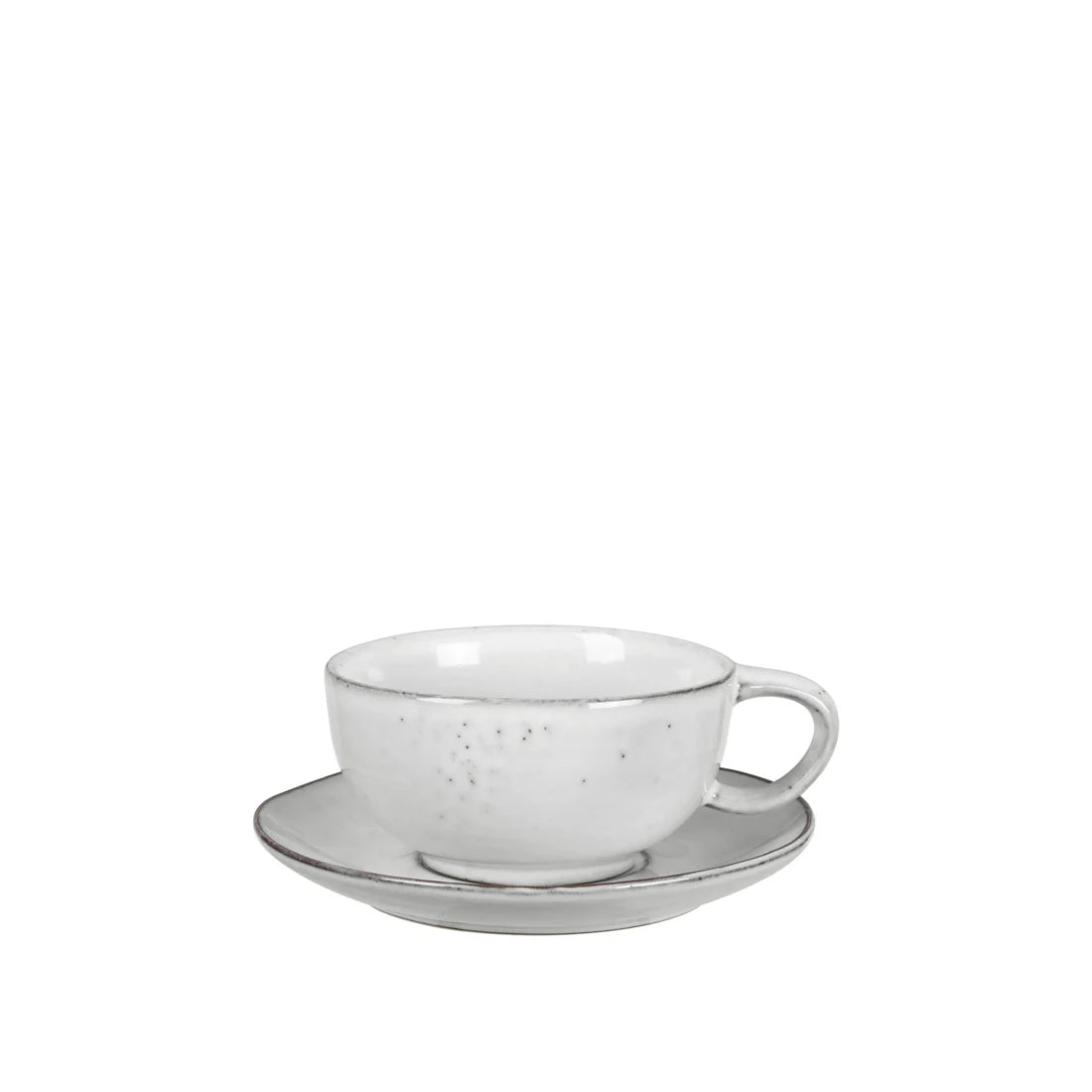 Kaffeetasse mit Untersetzer Nordic Sand