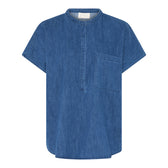 Jeansshirt Colombo - Clear blue denim / Medium Denim