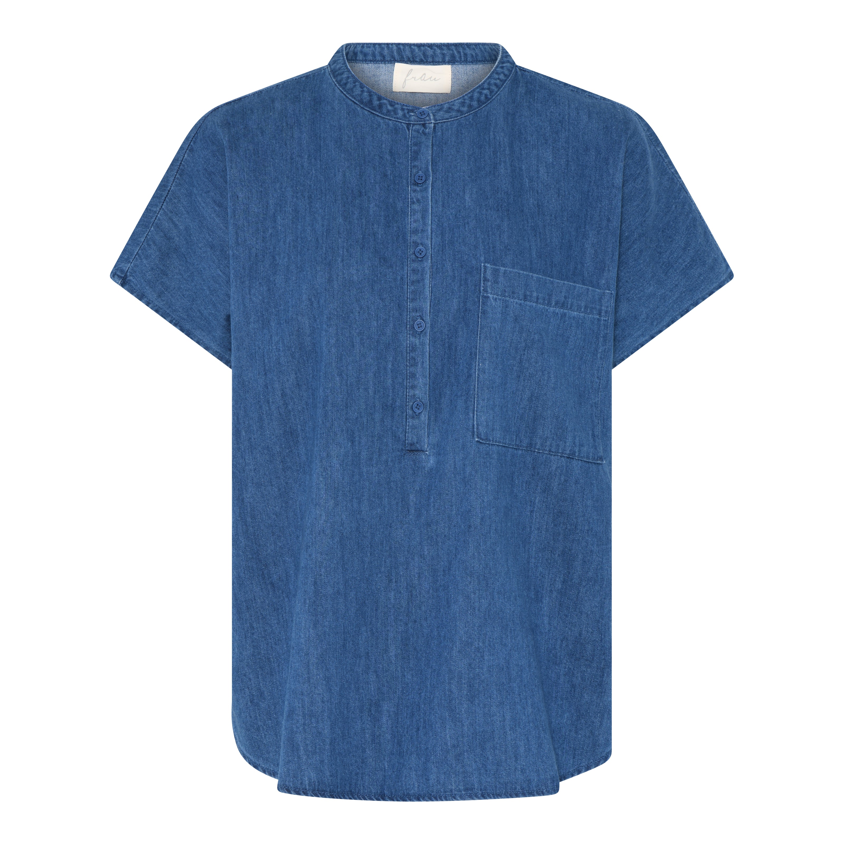 Jeansshirt Colombo - Clear blue denim / Medium Denim