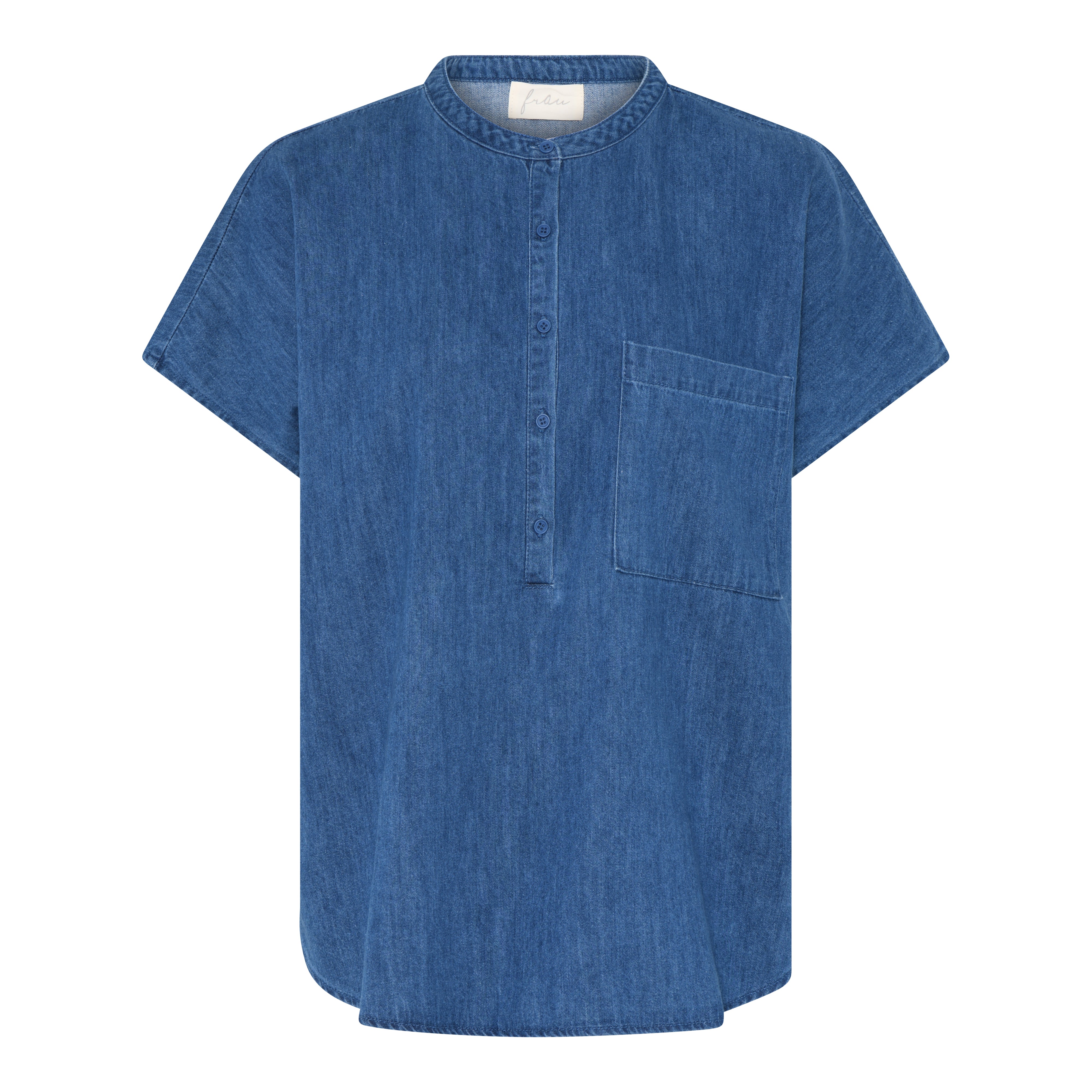 Jeansshirt Colombo - Clear blue denim / Medium Denim