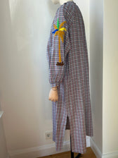 Kleid mit Palmen