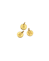 Anhänger Mini-Buchstabe - gold