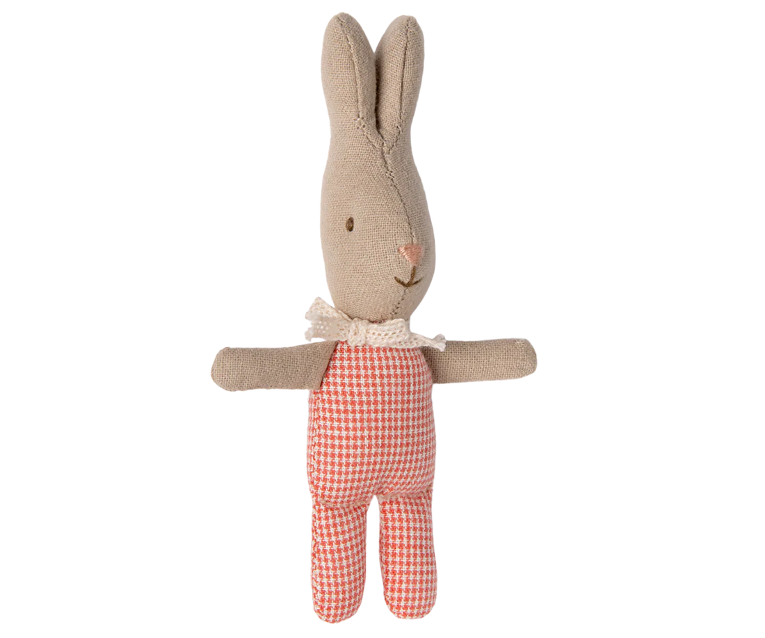 Kaninchen MY - rot kariert