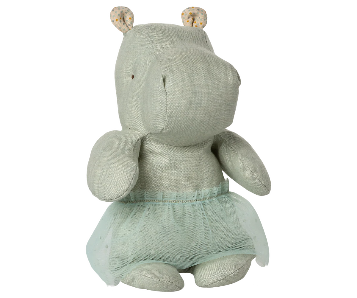 Nilpferd mit Ballett-Tutu - Mint 23 cm