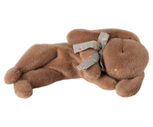 Kleiner Schlafender Plüsch Hase - Braun