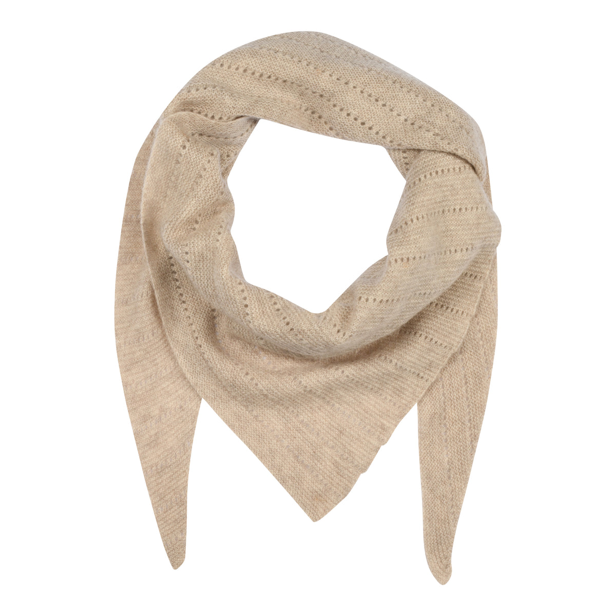 Cashmere Schal Doha - Fog / Greige (Large)