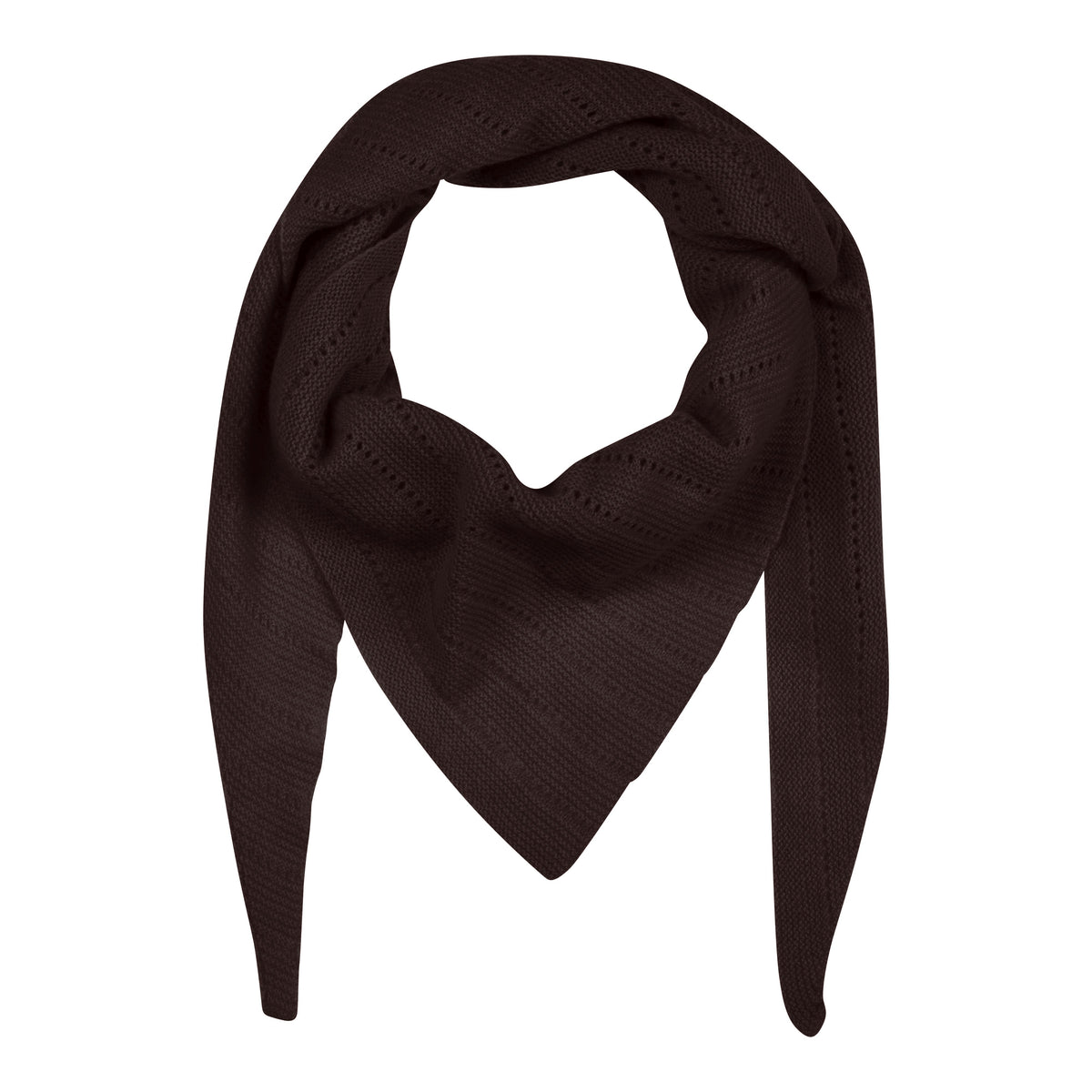 Cashmere Schal Doha - Tree Bark / Erdbraun (Large)