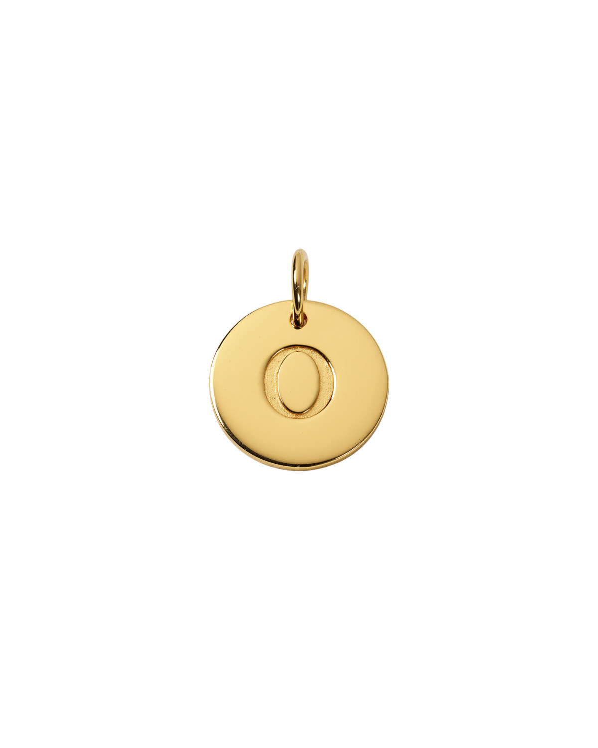 Anhänger Buchstabe (groß) - gold