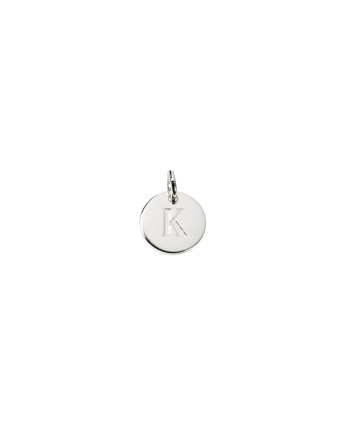 Anhänger Mini-Buchstabe - silber